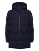 Woodbird Wbjoseph Tech Long Jacket Marinblå