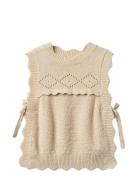 Fliink Lovely Knit Vest Beige