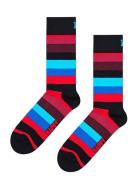 Happy Socks Stripe Sock Svart